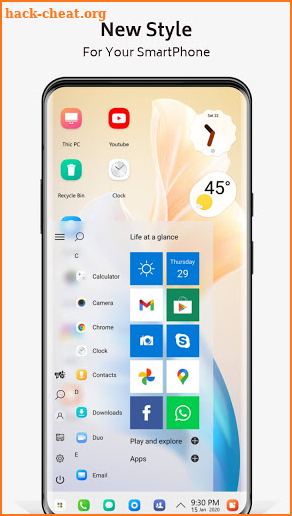 Vivo S10 Theme for Computer Launcher screenshot