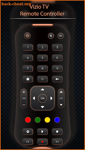 Vizio TV Remote Controller screenshot