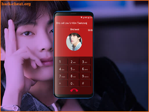 V/kim Taehyung -Bts call me now screenshot