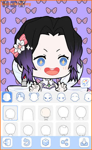 Vlinder Anime Avatar: Dress up screenshot