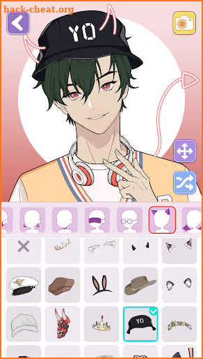 Vlinder Avatar Maker: Anime screenshot