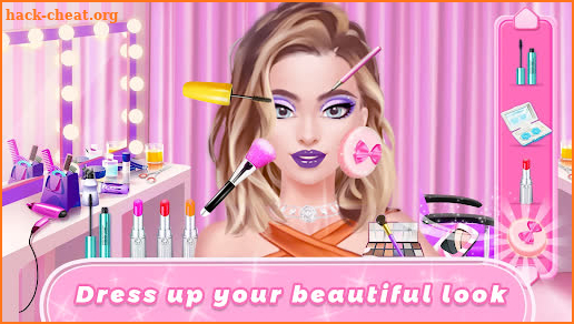 Vlinder Fashion Queen Dress Up screenshot