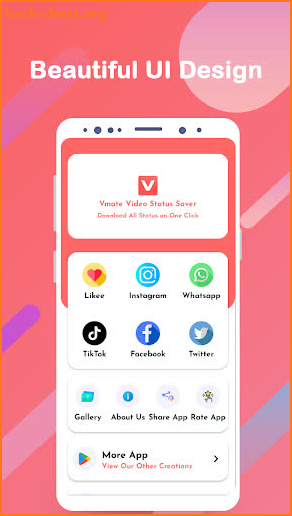 Vmate video status Downloader : best video status screenshot