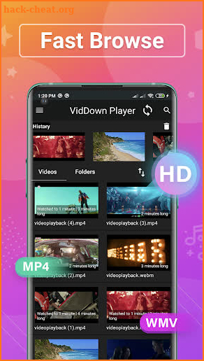 Vmet Player | Video Downloader | Video Player screenshot