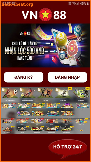 VN88 VIP PRO 2021 screenshot