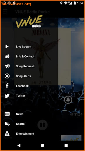 VNUE Radio screenshot