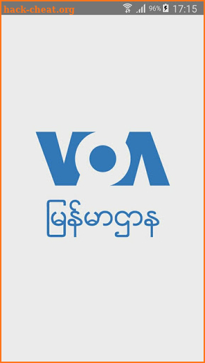 VOA Burmese screenshot