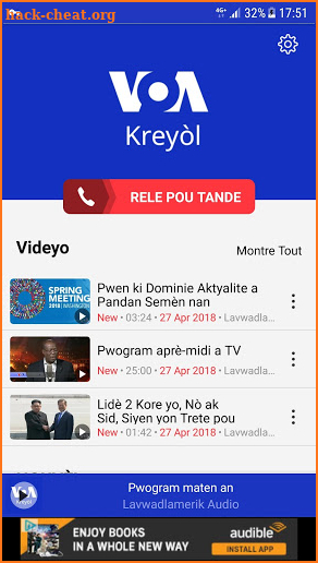 VOA Kreyòl screenshot