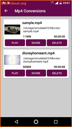 Vob To Mp4 Video Converter screenshot