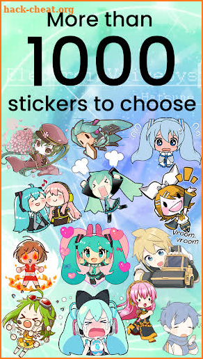 VOCALOID MIKU Stickers for WhatsApp screenshot