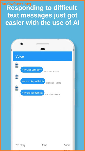 Voice screenshot