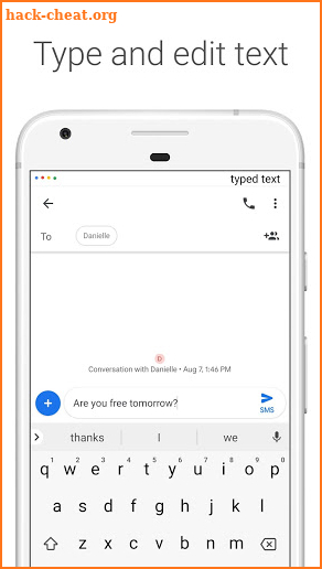 Voice Access screenshot