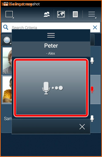 Voice and Video Walkie Talkie screenshot