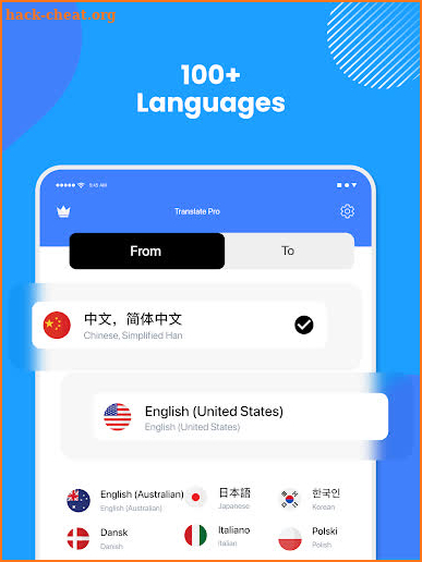 Voice Audio Speech Translator screenshot