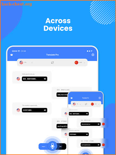 Voice Audio Speech Translator screenshot