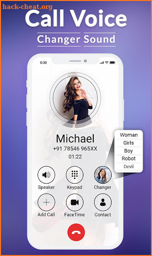 Voice Call Changer - Best Voice Changer App screenshot