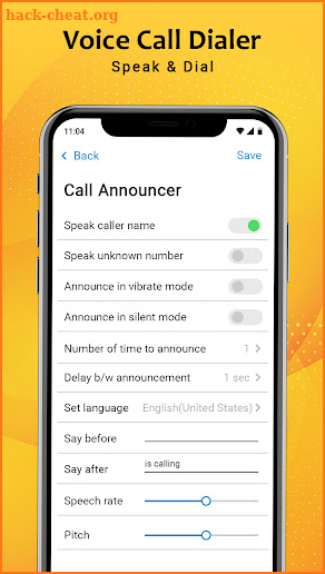 Voice Call Dialer-Speak tocall screenshot