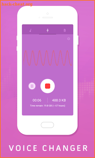 Voice Changer 2018 screenshot