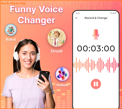 Voice Changer & Sound Effects screenshot