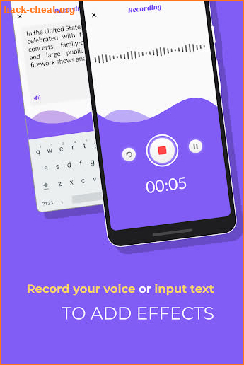 Voice Changer App: Sound Effects, Voice Modifier screenshot