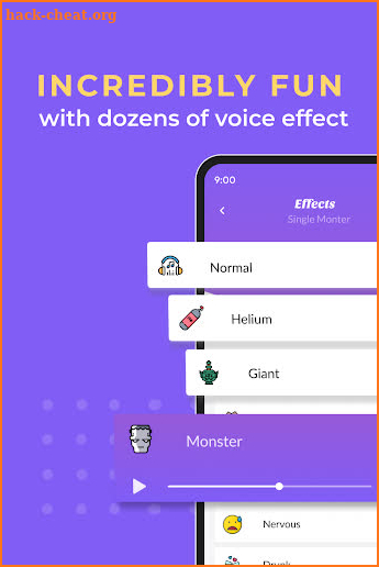 Voice Changer App: Sound Effects, Voice Modifier screenshot