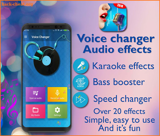 Voice Changer - Audio Effects screenshot