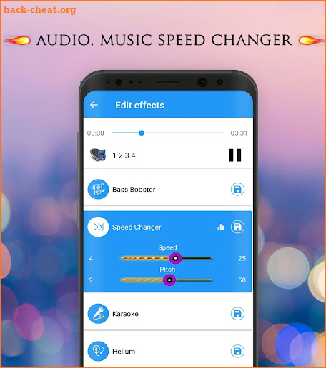 Voice Changer - Audio Effects screenshot