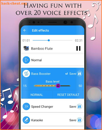 Voice Changer - Audio Effects screenshot