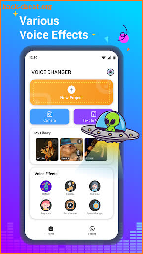 Voice Changer - Audio Effects screenshot