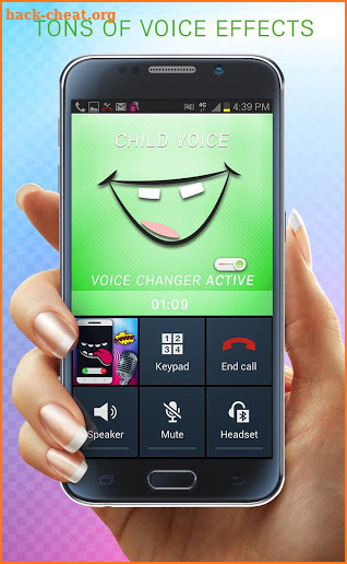 Voice Changer During Call ! screenshot