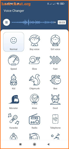 Voice Changer Free - Funny Sounds screenshot