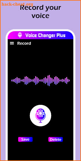 Voice Changer Plus screenshot