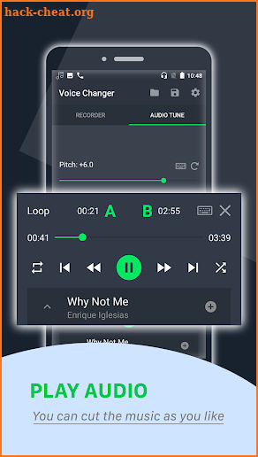 Voice changer: Recorder and Audio tune screenshot