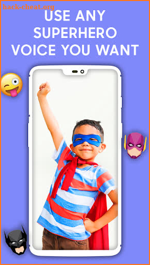 Voice Changer - Superhero Voice Effect & Recorder screenshot