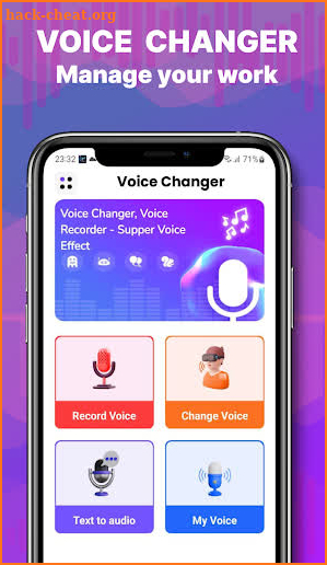 Voice Changer - Voice Effects screenshot