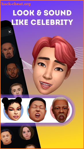 Voice Changer: Voicemod, Recorder&3D Celebs Memoji screenshot