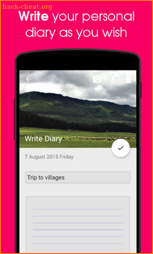 Voice Diary with Photos & Videos screenshot