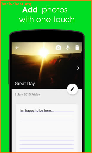 Voice Diary with Photos & Videos screenshot