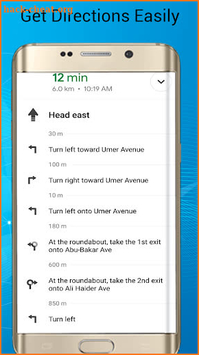 Voice GPS Navigation & Map Traffic - Route Finder screenshot