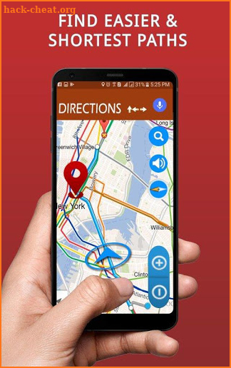 Voice GPS Navigation Driving Routes Maps Tracking screenshot