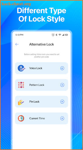 Voice Lock Screen: Pin Pattern screenshot