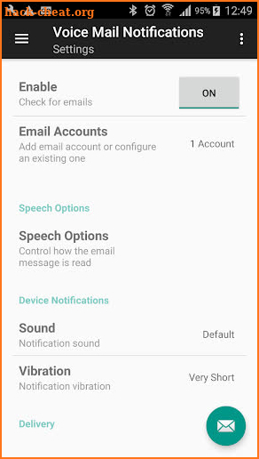 Voice Mail Notifications screenshot