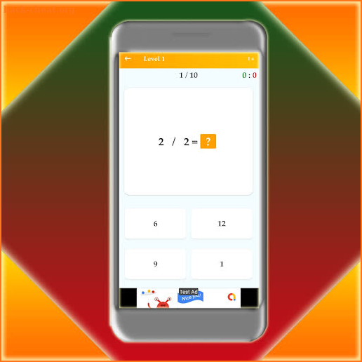 Voice Math Quiz screenshot