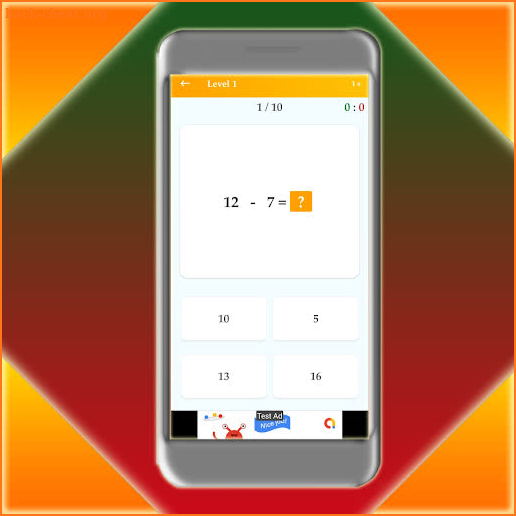 Voice Math Quiz screenshot