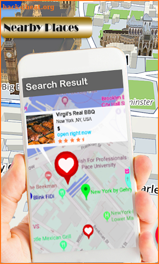 Voice Navigation, Route Finder, Live Street View screenshot