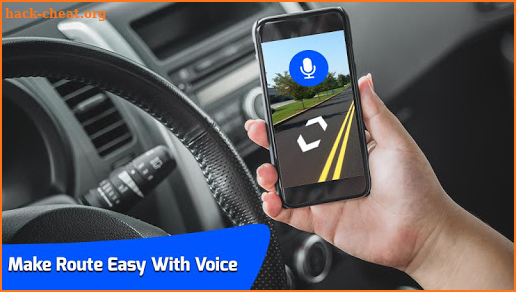 Voice Navigation Tracker - GPS Voice Street View screenshot