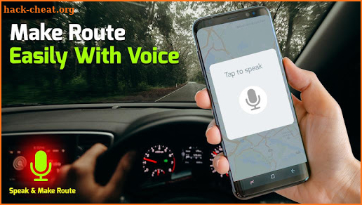 Voice Navigation Tracker - GPS Voice Street View screenshot