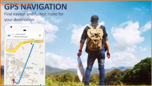 Voice Navigator & Navigation Driving Maps screenshot