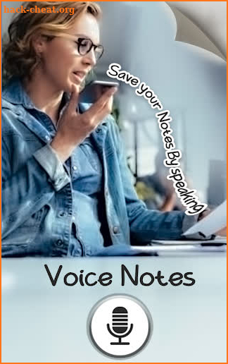 Voice notes - voice to text converter screenshot