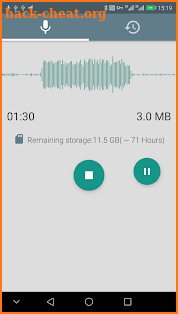 Voice Recorder 2018 screenshot